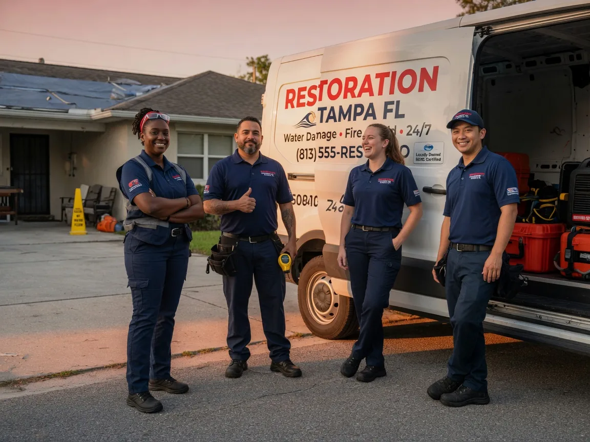 Water Damage Restoration company in Bladensburg, OH