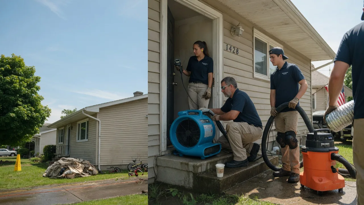 Water Damage Restoration in Bladensburg, OH near me